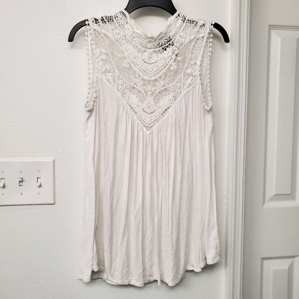 White Lace Top